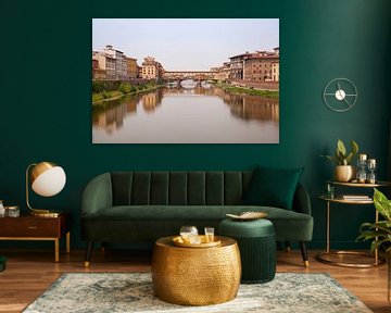 Ponte Vecchio van Leo van Valkenburg