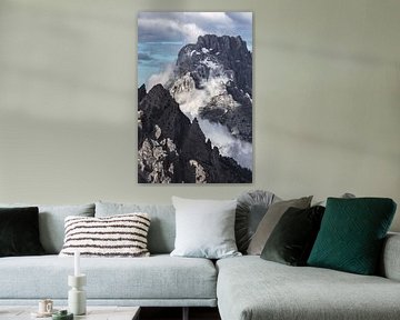Striking mountain peaks in the Dolomites by Daniel Gastager