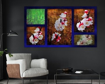 Apricot Blossom Collage