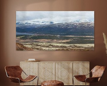 De bergen van nationaal park Rondane in Noorwegen van Arja Schrijver Fotografie