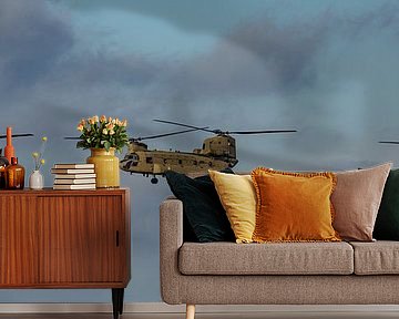 Royal Air Force Boeing CH-47F Chinooks. von Jaap van den Berg