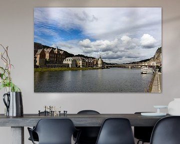 Along the Meuse in Dinant Belgium by Jack Van de Vin