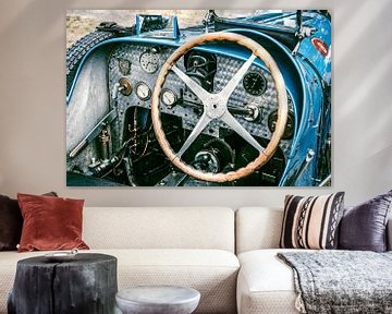 Bugatti Type 35 Grand Prix klassieke raceauto dashboard van Sjoerd van der Wal