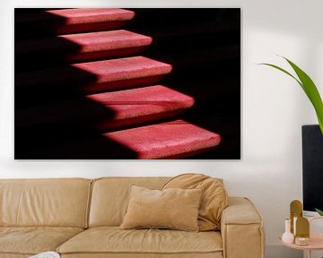 The Red Staircase by Ingo Laue