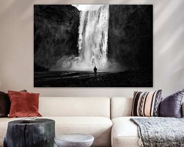 Wasserfall Skógafoss von Marcel van Balken
