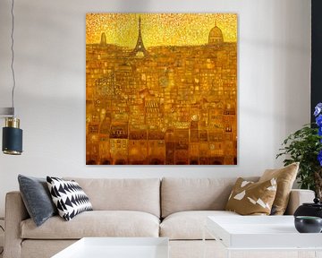 Paris is the style of Gustav Klimt by Whale & Sons