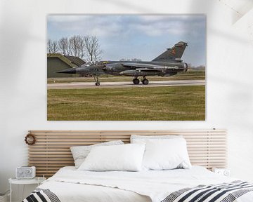 French Mirage F1 CR at Leeuwarden Air Base. by Jaap van den Berg