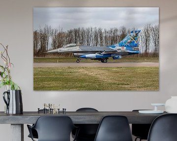 Belgische General Dynamics F-16 Fighting Falcon. van Jaap van den Berg