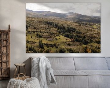 Automne dans les hautes montagnes près de Shishtavec, Albanie sur Jochem Oomen