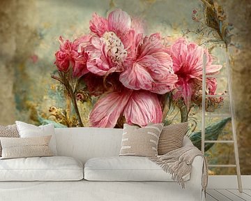 Blumen im alten Stil von Carla van Zomeren