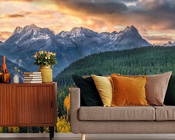 Colorado Mountain Sunrise Photo - San Juan Mountains Picture - Landschapsfotografie