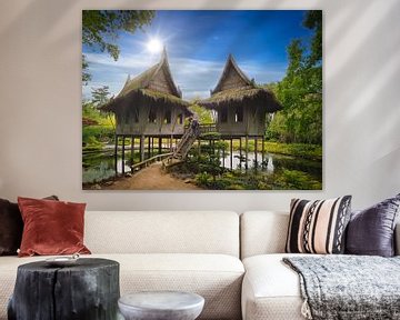 Thai fisherman's house by Digital Art Nederland