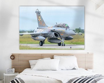 Dassault Rafale B tijdens de NATO Tiger Meet 2017.