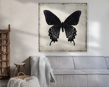 Black Butterfly Wall Art , Gothic Home van David Potter