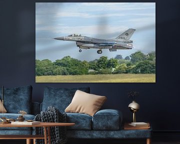KLu General Dynamics F-16 Fighting Falcon (J-643). by Jaap van den Berg