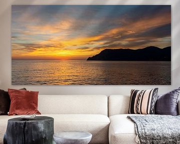 Sonnenuntergang über dem Meer