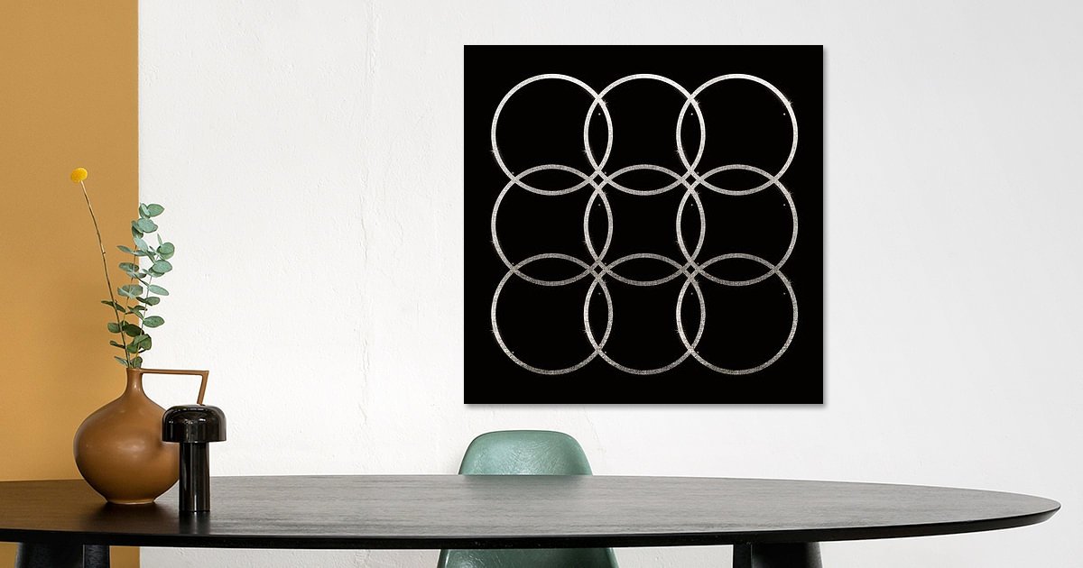 Balance Art Deco Geometry by Mad Dog Art on canvas, poster, wallpaper ...