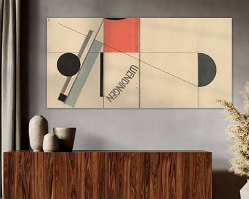Wendingen (1921) van El Lissitzky. van Dina Dankers