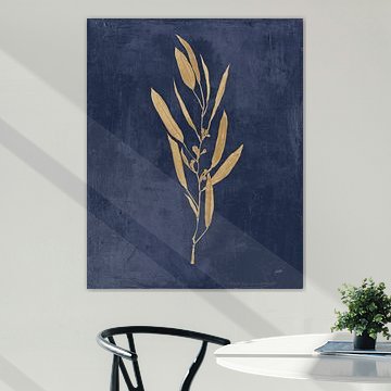 Botanische studie I gouden marine, Julia Purinton van Wild Apple