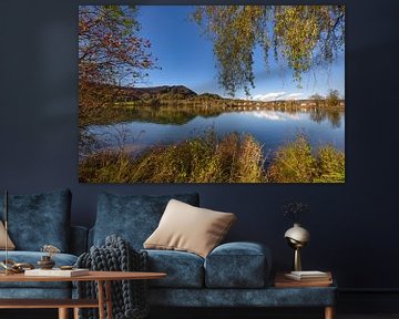 La magie de l'automne au lac de Kochel sur Christina Bauer Photos