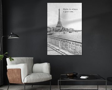 Paris is always a good idea by Melanie Viola