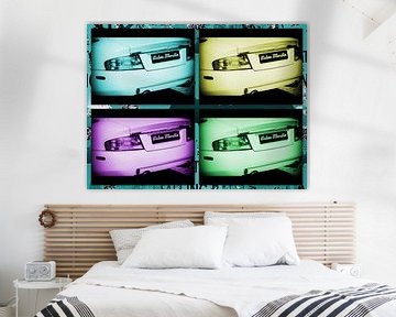 Aston Martin Collage von Nicky`s Prints