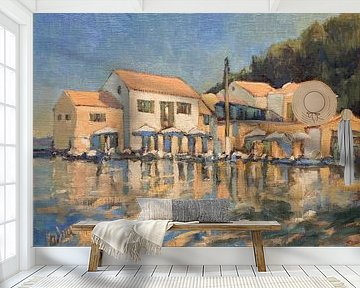 Pierhuisjes in de zon