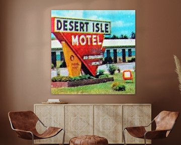 Wüsteninsel-Motel (004) von Melanie Rijkers