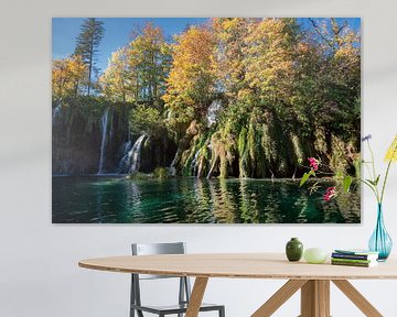 Les lacs de Plitvice et les chutes d'eau en octobre sur Alex Neumayer