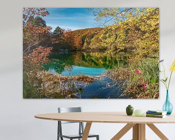 Les lacs de Plitvice et les chutes d'eau en octobre sur Alex Neumayer