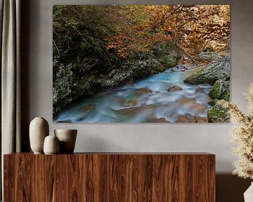 Les lacs de Plitvice et les chutes d'eau en octobre sur Alex Neumayer