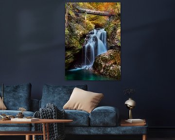 Plitvicer Seen und Wasserfälle im Herbst von Alex Neumayer