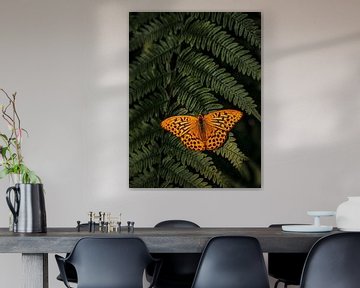 De oranje vlinder van Daniela Beyer