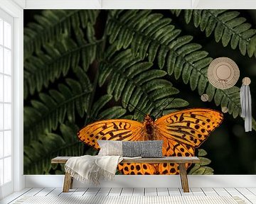 De oranje vlinder van Daniela Beyer