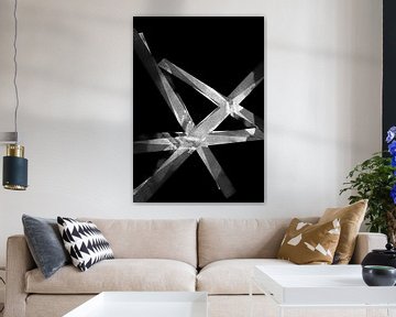 Star Child VI Geometric Abstract by Mad Dog Art
