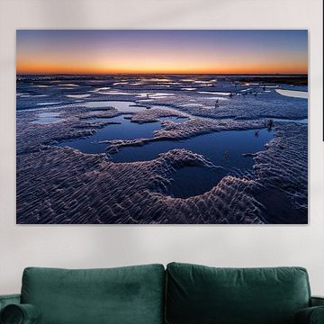 Sunrise on the mud flats