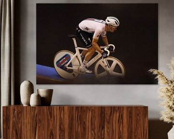 Iljo Keisse the emperor and his bicycle by FreddyFinn