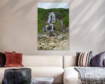 Bratt Wasserfall - Norwegen von Ricardo Bouman
