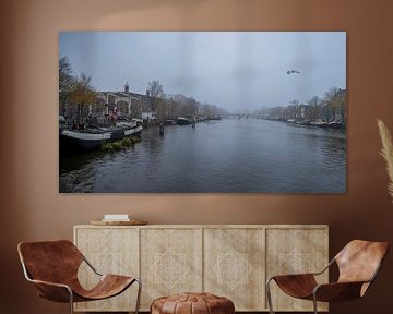 Foggy Amsterdam by Peter Bartelings