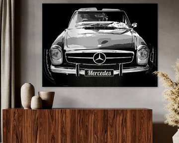 Shiny Oldtimer  Mercedes van Nicky`s Prints