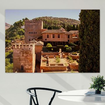 Alhambra palaces in Granada