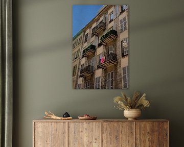 Franse balkonnen | Nice | Frankrijk Reisfotografie van Dohi Media