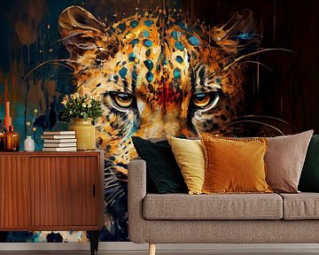 Portrait of a Leopard by Whale & Sons