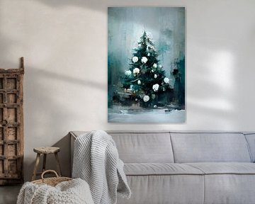Abstracte kerstboom