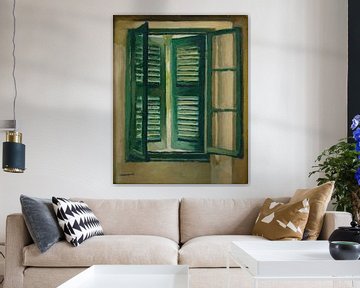 Grüne Fensterläden, Albert Marquet, 1944-46