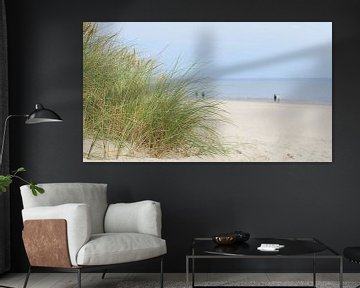 Strand bij Swinoujscie aan de Poolse Oostzeekust