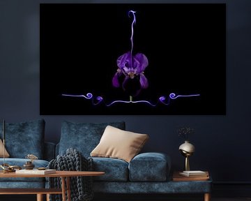 Purple Iris van Jessica van der Mast