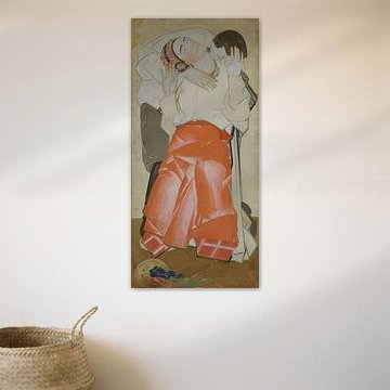 Fedir Krychevsky, Life (triptych) - Family, left, 1927 by Atelier Liesjes