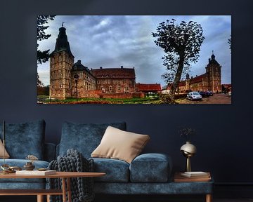 Panorama van kasteel Raesfeld