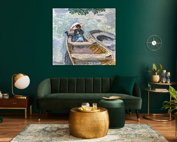 Op een boot, Pierre Bonnard, 1910-1913 van Atelier Liesjes